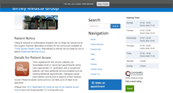 Desktop Screenshot of birtleymedicalgroup.nhs.uk